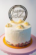 Handcrafted gelato cake from The Gelato Lab in Round Rock